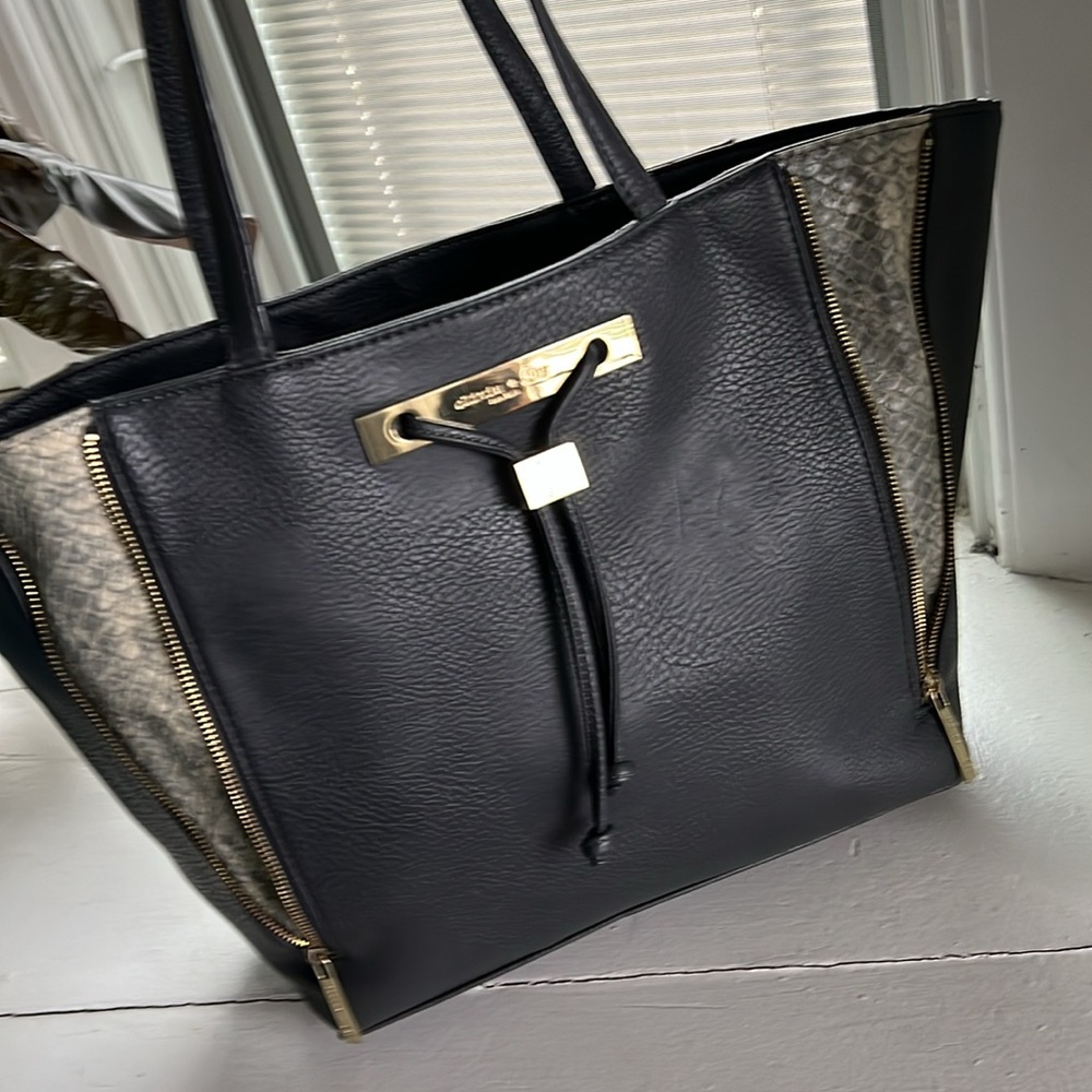 Olivia + Joy laptop hobo bag